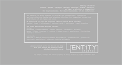 Desktop Screenshot of entitystudios.co.za